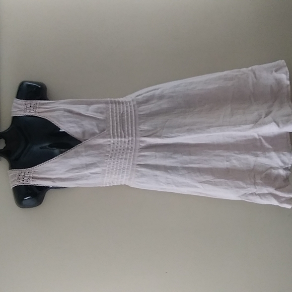 Women Dress Linen Sleeveless Sz large - Picture 1 of 13